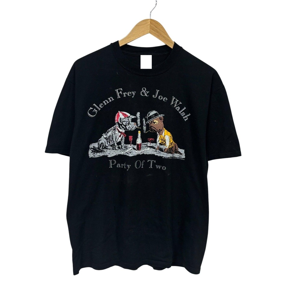 1993 Glenn Frey Joe Walsh Party Of Two Tour Band Tee